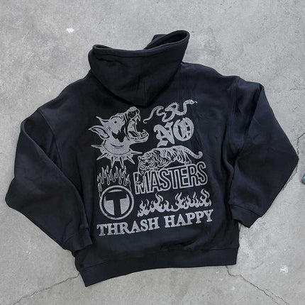 No Masters Unisex Heavyweight Hoodie