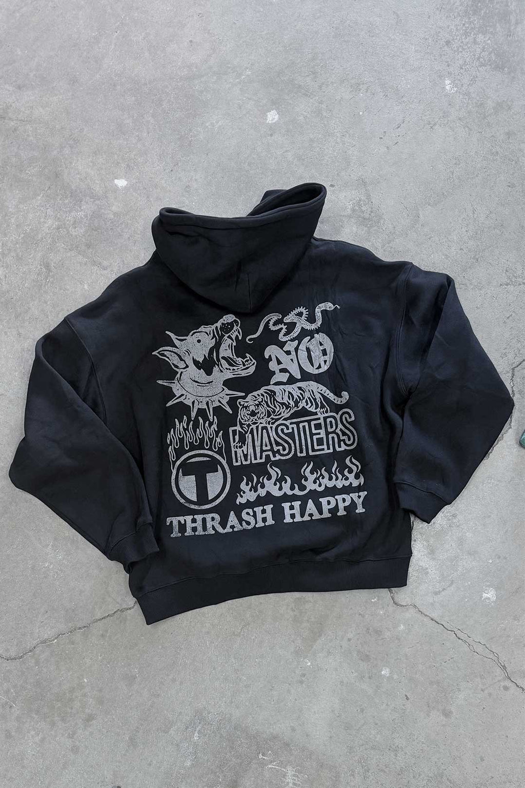 No Masters Unisex Heavyweight Hoodie