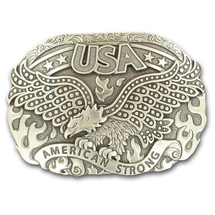 Nocona American Strong USA Eagle - Belt Buckle