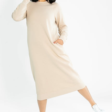 Nova Crewneck Sweatshirt Dress