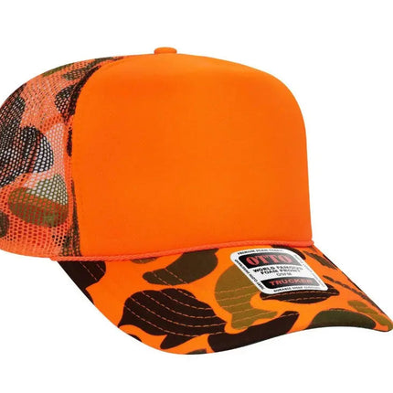 Boats and Hoes Black Adult Otto Foam Trucker Hat
