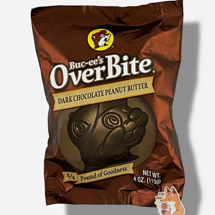 Buc-ee's Dark Chocolate Peanut Butter OverBite