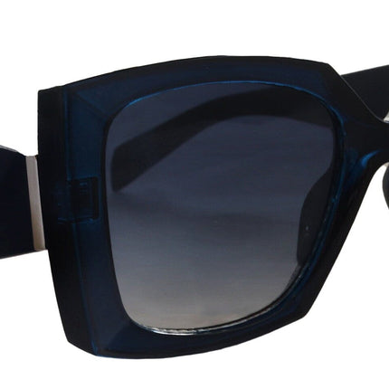 Penelope Fashion High End Line Bifocal OR Non-Bifocal Reading Sunglasses Blue  Inspired by NY Fifth Avenue