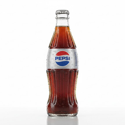 Pepsi Cola Classic 12oz Glass Bottle - Premium Retro American Soda