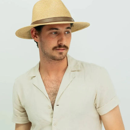 Peter Grimm Cameron - Straw Fedora Hat