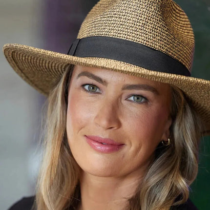 Peter Grimm Erickson - Straw Fedora Hat