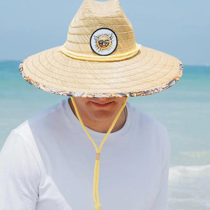Peter Grimm Sublime Paddle Out Lifeguard - Rye Straw Lifeguard Hat