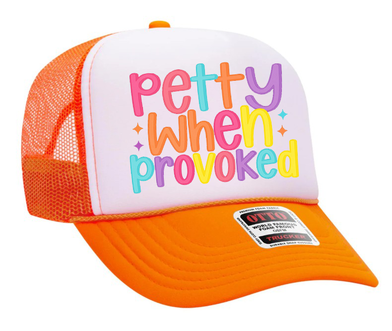 Petty When Provoked Adult Otto Foam Trucker Hat