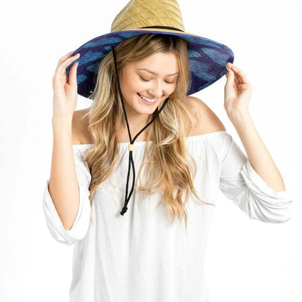Peter Grimm Sea School - Rye Straw Lifeguard Hat
