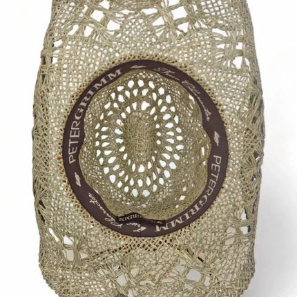 Peter Grimm Gile - Straw Cowboy Hat