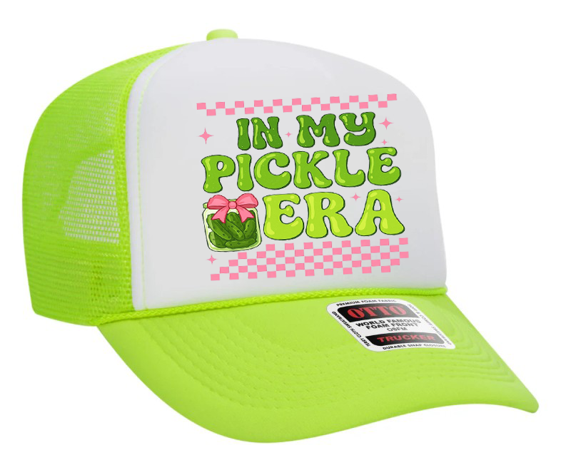 In My Pickle Era Adult Otto Foam Trucker Hat