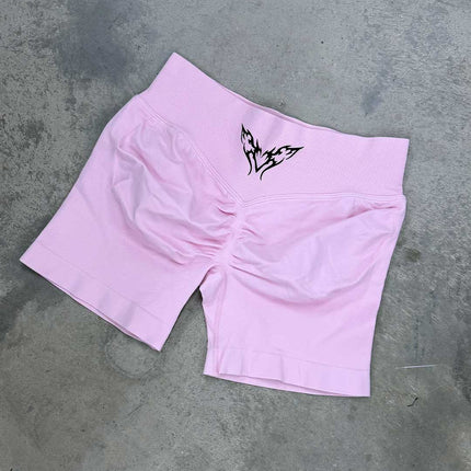 Tramp Stamp Mid Waist Gym Short