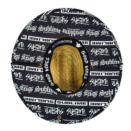 Peter Grimm Sublime Pool Shark Lifeguard - Rye Straw Lifeguard Hat