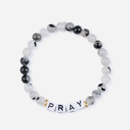 Pray Letter Bracelet