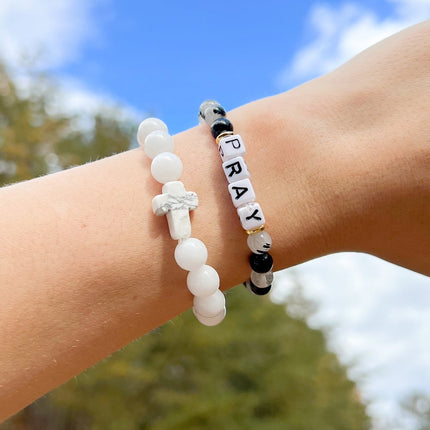 Pray Letter Bracelet