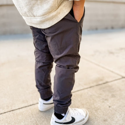VETERAN SLIM FIT JOGGER - GUNMETAL