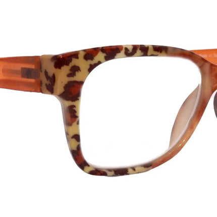 Premium Reading Glasses High End Reading Glass +1.25 to +4 magnifying glasses, Square. optical Frames