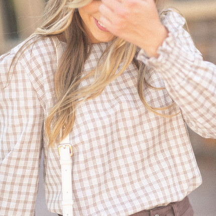 Blake Cinched Sleeve Blouse