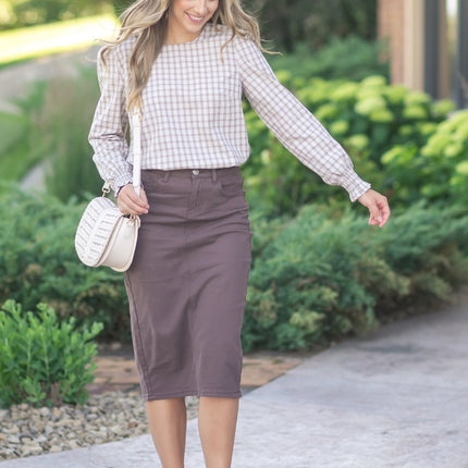 Blake Cinched Sleeve Blouse