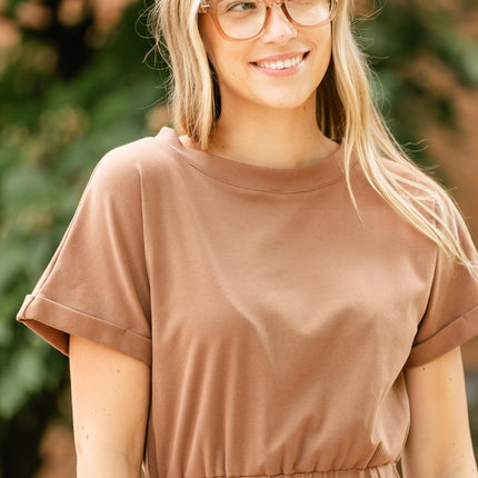 Casey Cap Sleeve Midi Dress