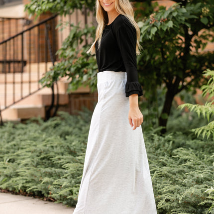 Clarise Premium Knit Maxi Skirt