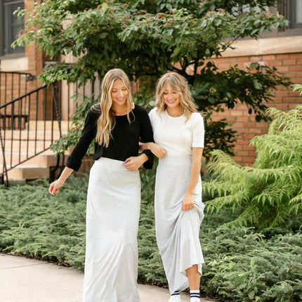 Clarise Premium Knit Maxi Skirt