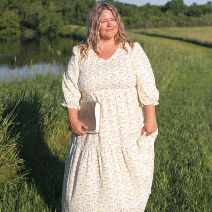 Flora Smocked Midi Dress