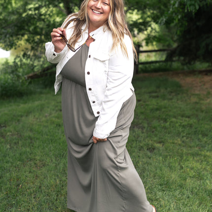 Jasmine Ribbed Maxi Dress