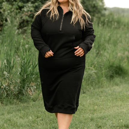 Tayla Hoodie Sweatshirt Dress