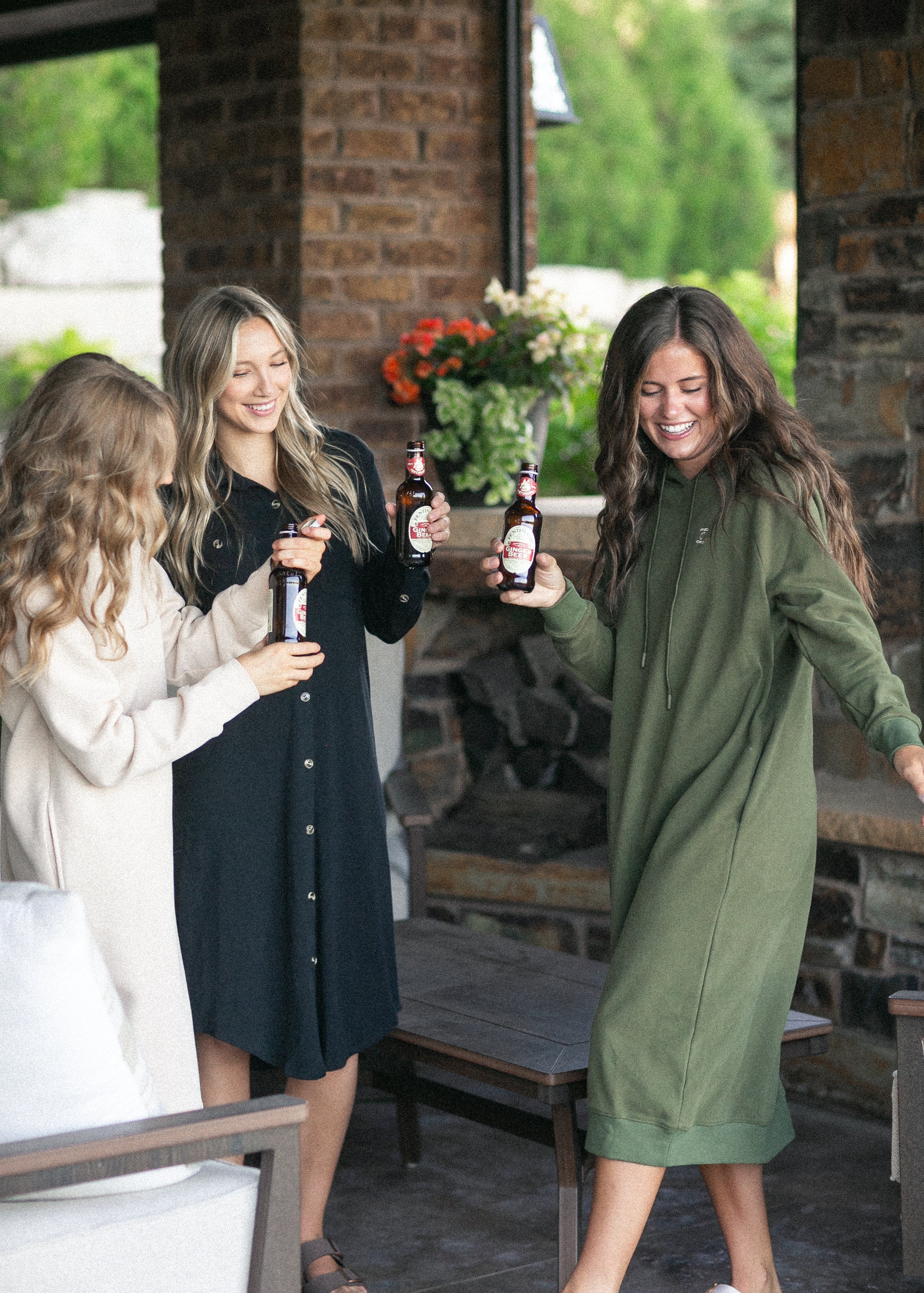 Teagan Black Ultra Soft Shirt Dress