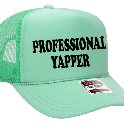 Professional Yapper Adult Otto Foam Trucker Hat