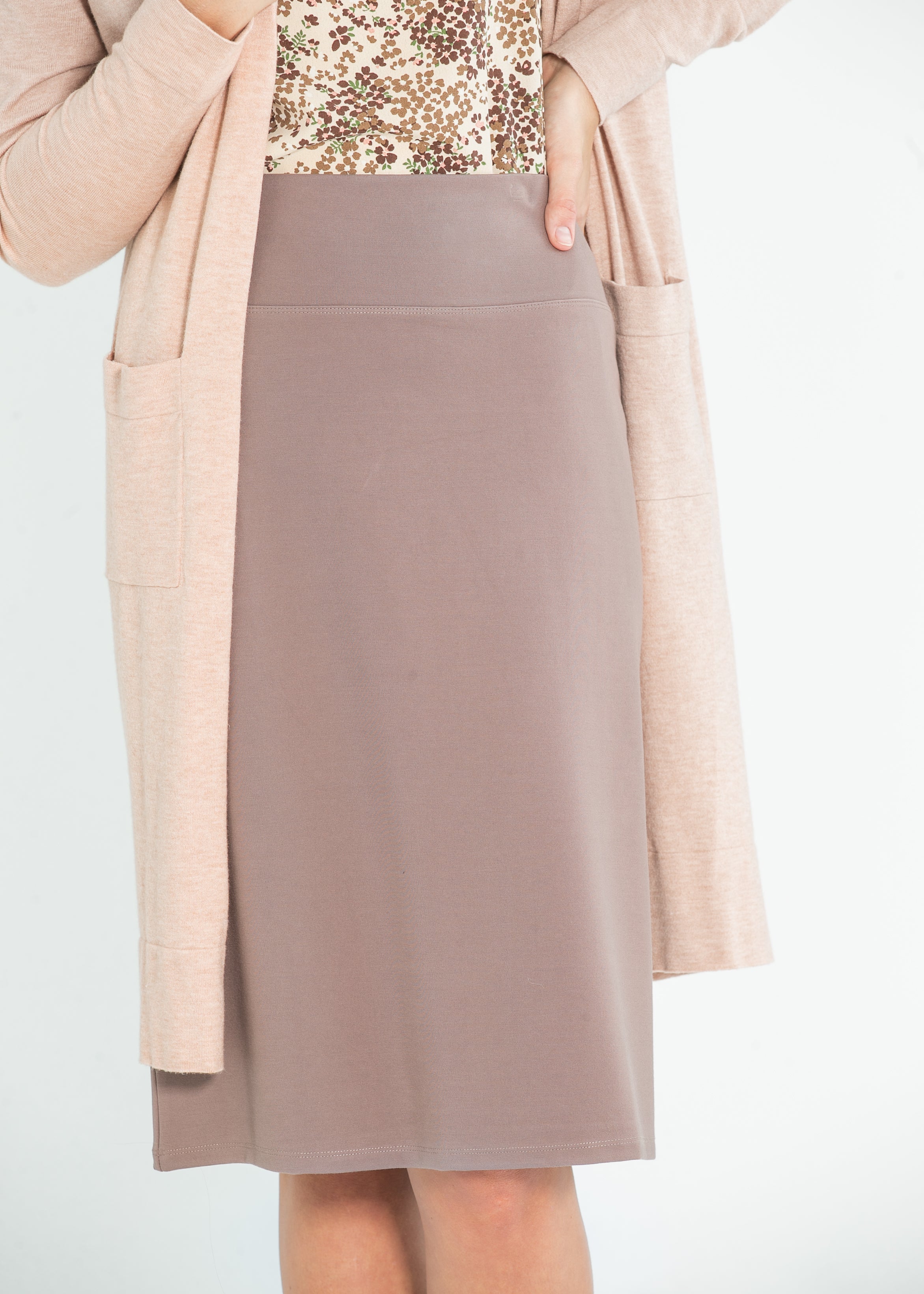 Quinn Knit Midi Skirt
