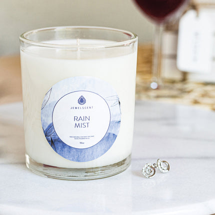 Rain Mist 10oz Signature Jewelry Candle