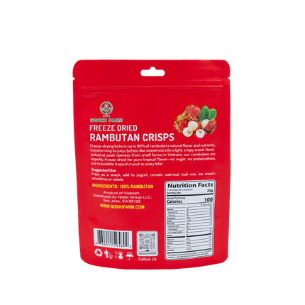 Freeze-Dried Rambutan