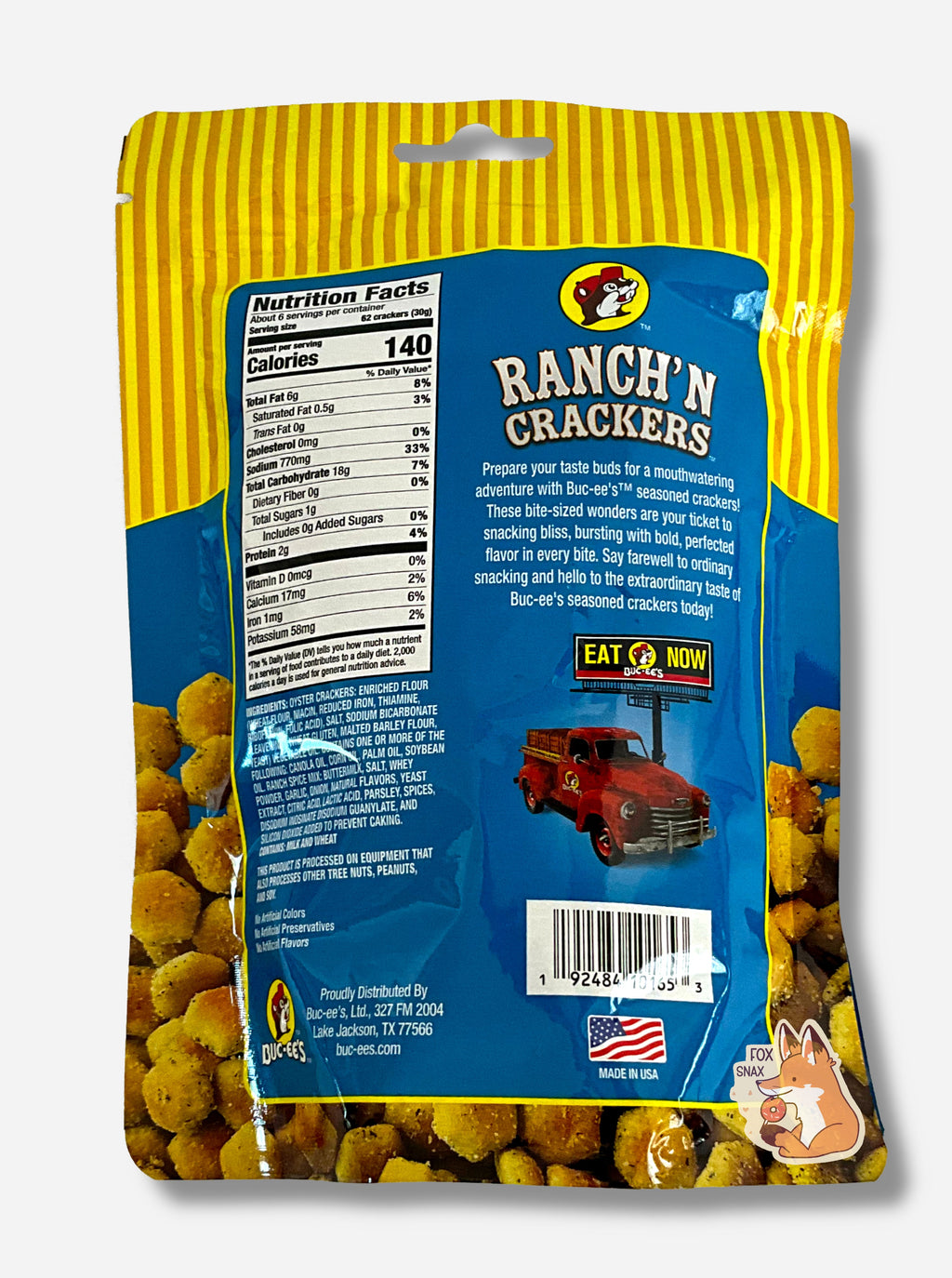 Buc-ee's Ranch'N Crackers