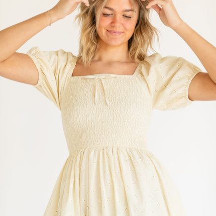Rayna Eyelet Maxi Dress - FINAL SALE