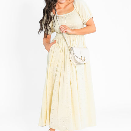 Rayna Eyelet Maxi Dress - FINAL SALE