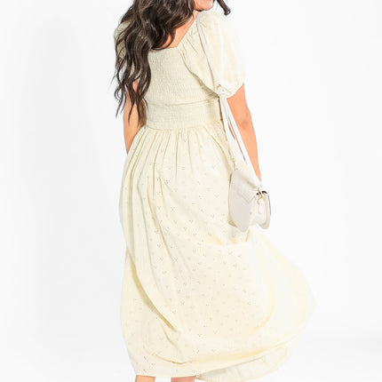 Rayna Eyelet Maxi Dress - FINAL SALE