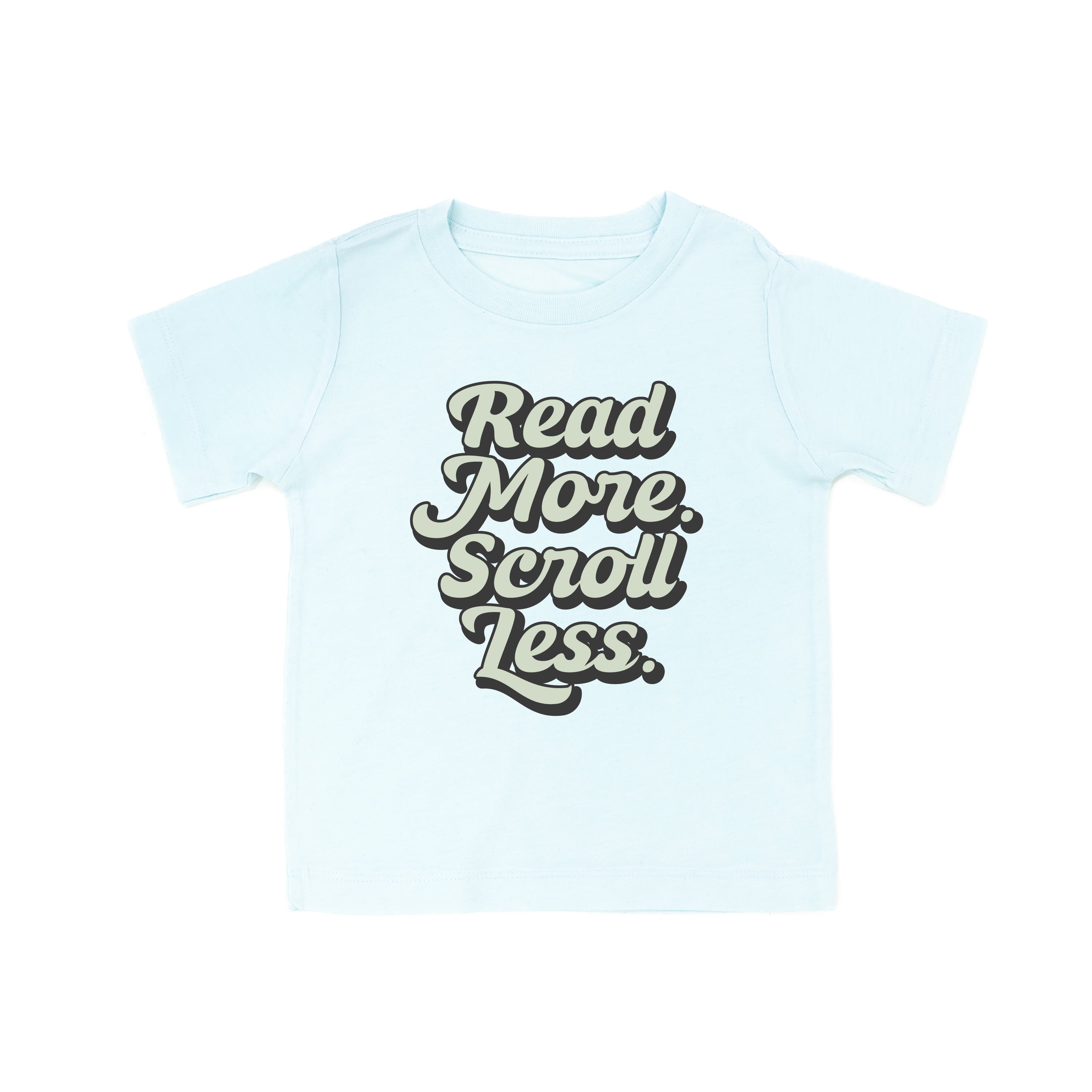 Read More. Scroll Less. - Child Tee
