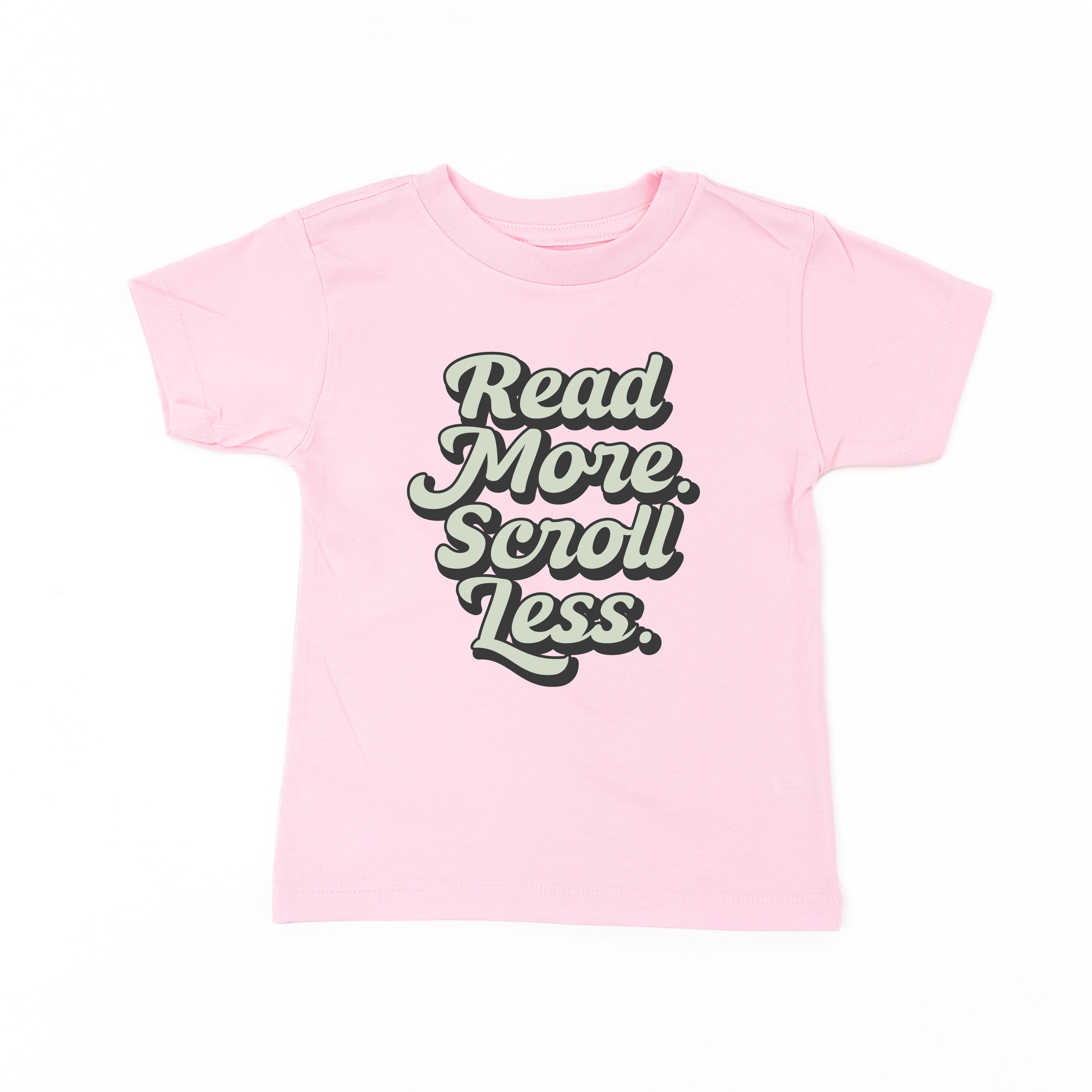 Read More. Scroll Less. - Child Tee