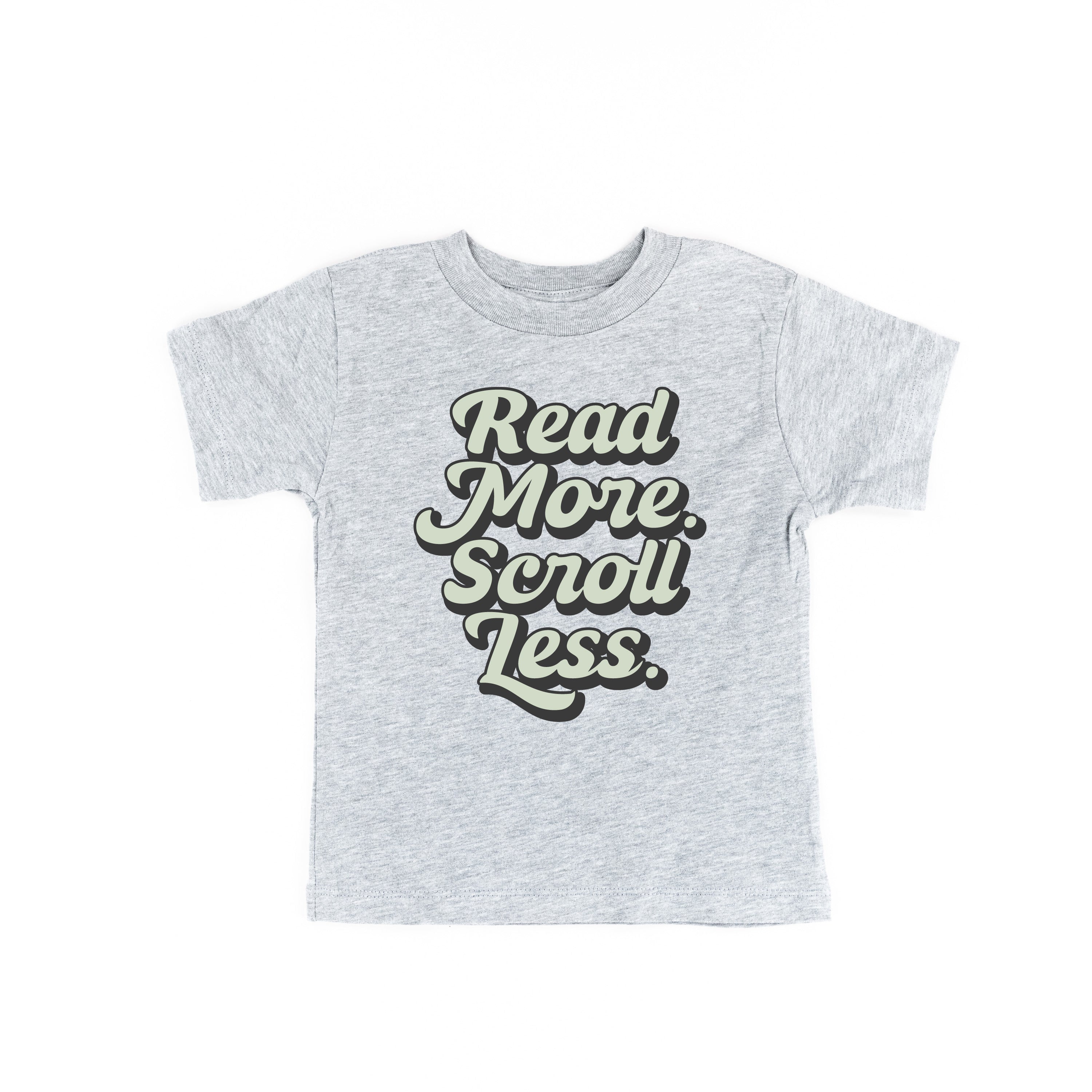 Read More. Scroll Less. - Child Tee