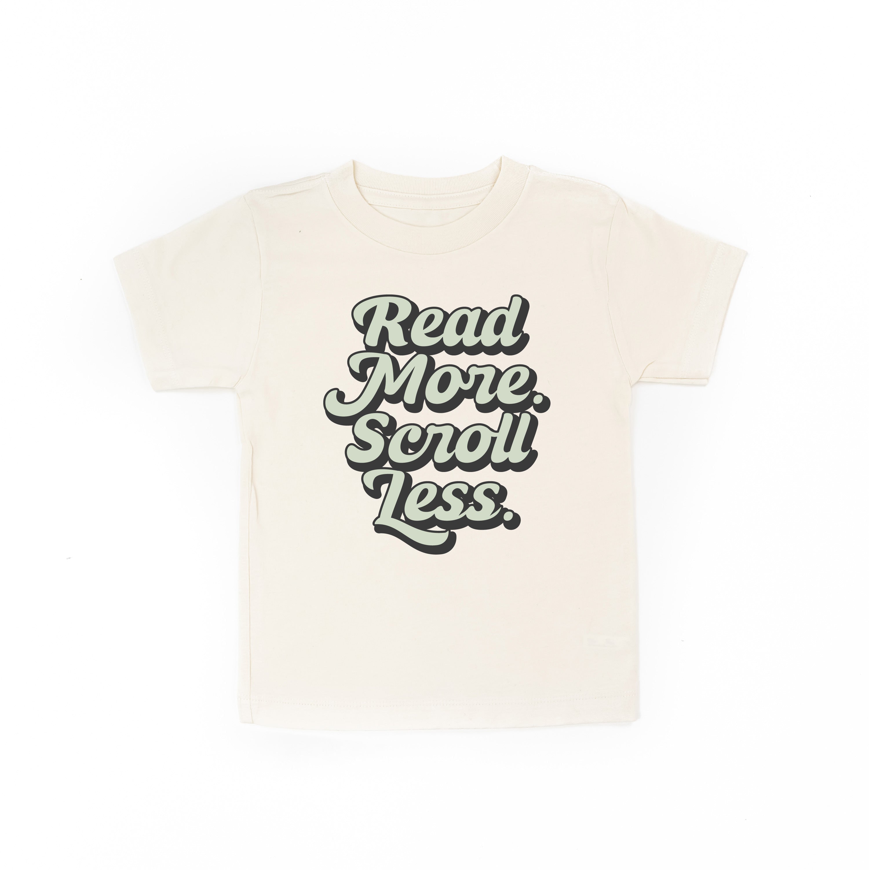Read More. Scroll Less. - Child Tee