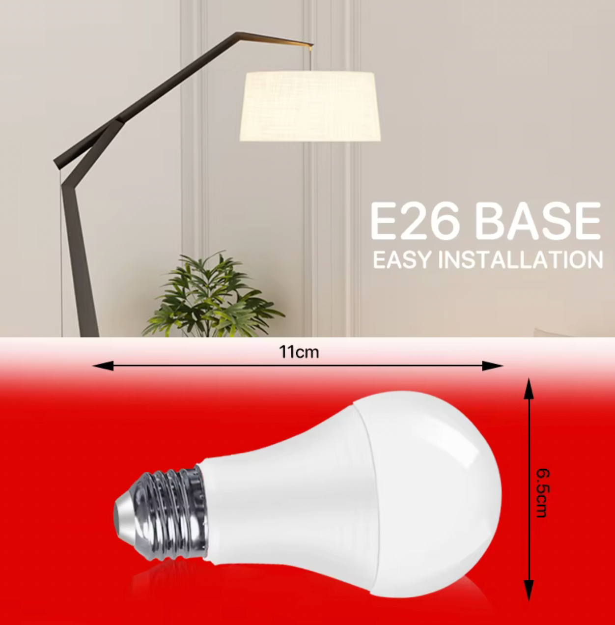 Lightbulb Circadian Friendly - Red