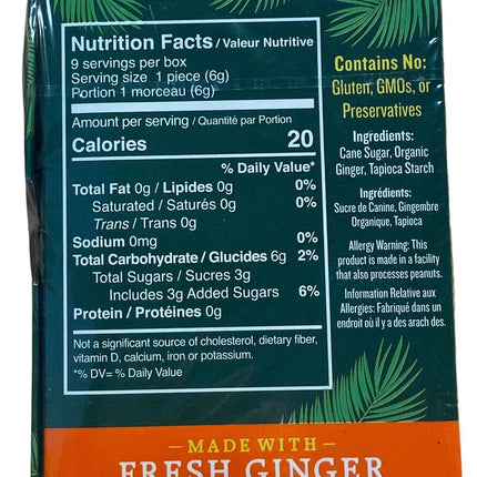 Ginger Chews, Reeds