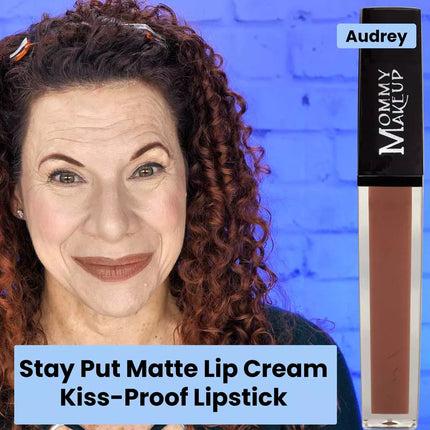 Audrey Stay Put Matte Lip Cream | Stunning Kiss-Proof Lipstick