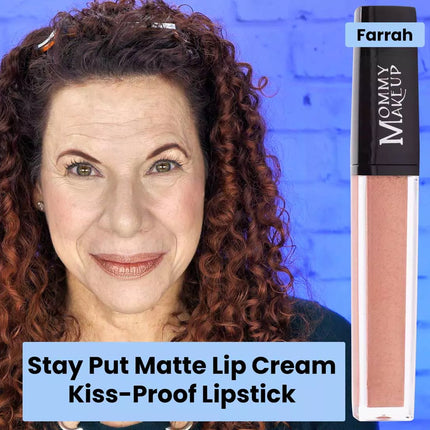 Farrah Stay Put Matte Lip Cream | Stunning Kiss-Proof Lipstick