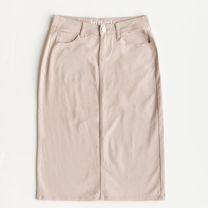 Remi Lilac Denim Midi Skirt - FINAL SALE