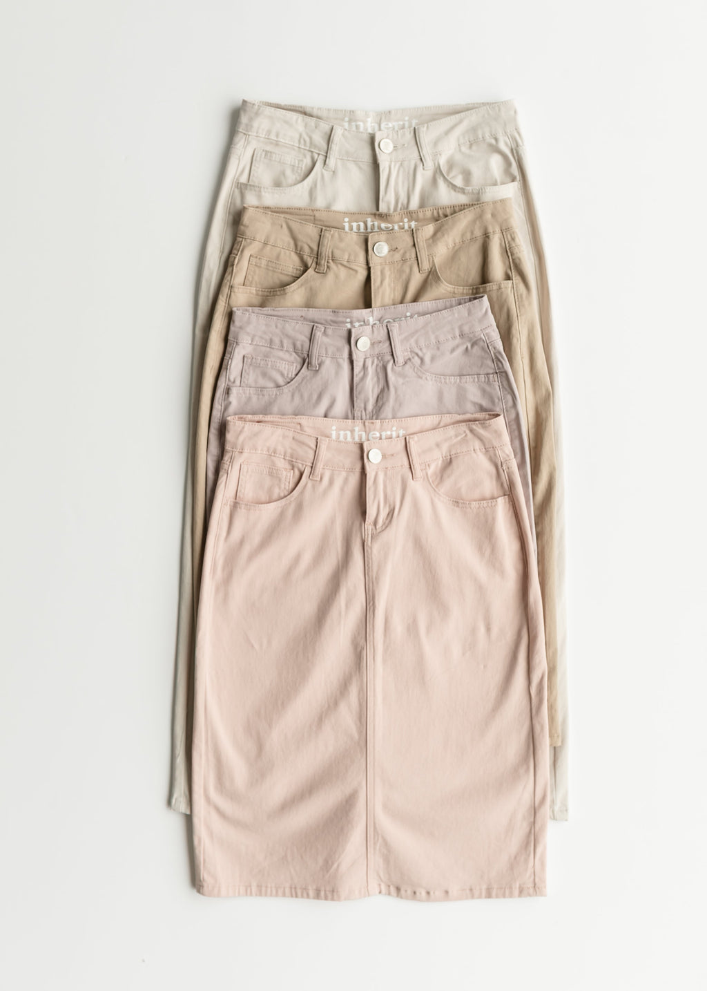 Remi Lilac Denim Midi Skirt - FINAL SALE