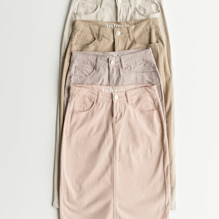 Stella Lilac Denim Maxi Skirt - FINAL SALE