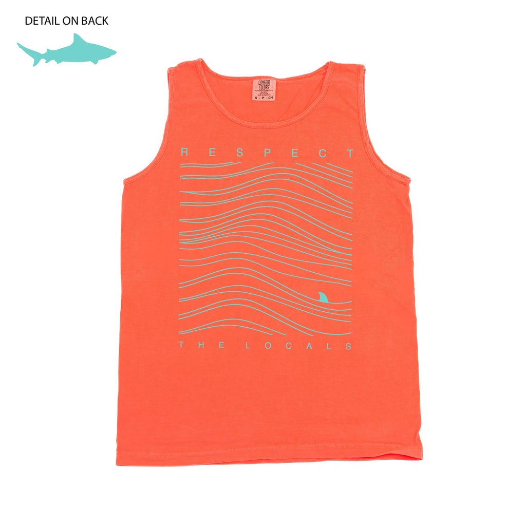 Respect The Locals (f&bd) - Comfort Colors TANK